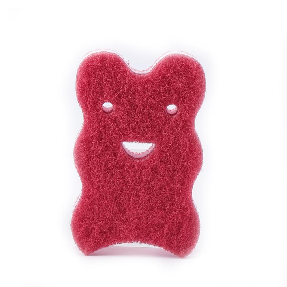 INSAN Antibacterial 3 fold Soft Scrubber Light Duty Scrubber Pack of 5