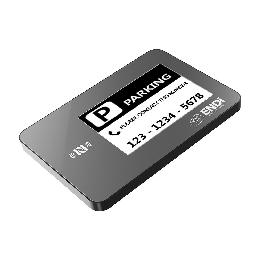 ID Card Combining E-INK Panel and NFC Tag, Screen Change with Android APP, No Charge and Battery, Te