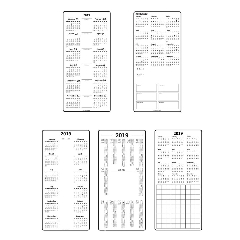Transparent Memo Calendar