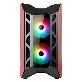 detail image2 AL1000 SYNC Open-Design Full Tower Case_RED WINE