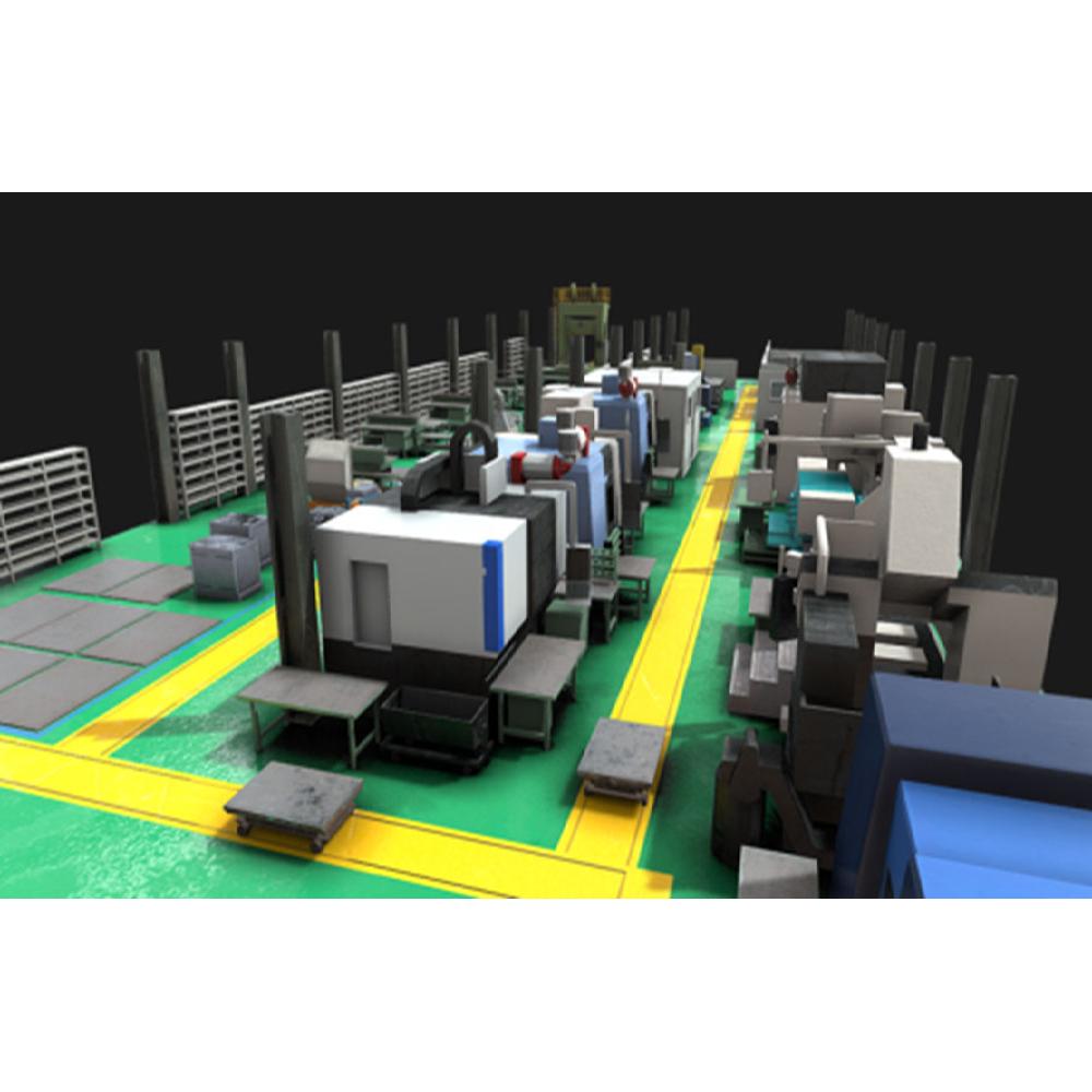 Realistic Virtual Factory