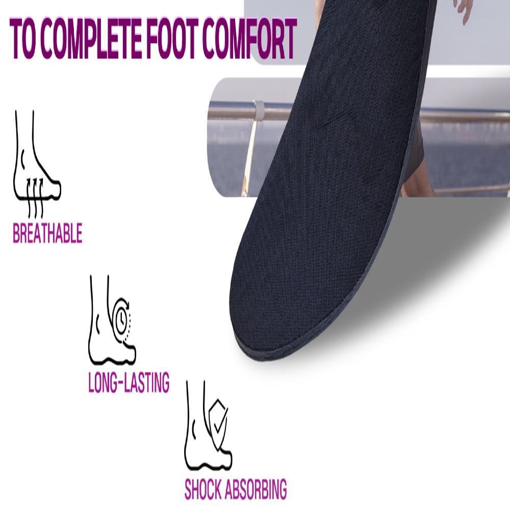 3-Stage Height-Raising Insole for Man