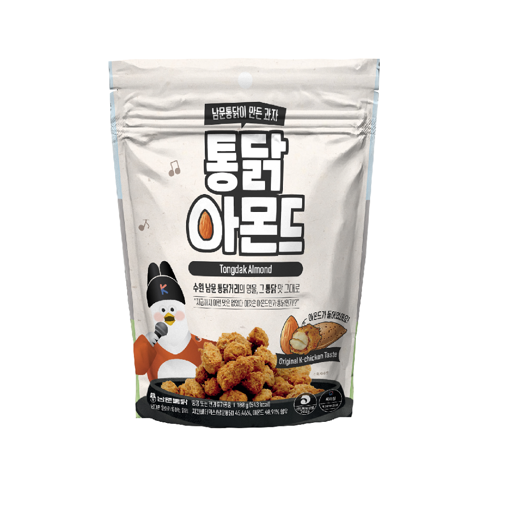 Tongdak Almond-Fried chicken flavor