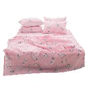 Joy Velvet Duvet Cover Queen size Pink 180*210cm