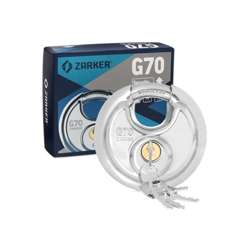 Stainless Steel Discus Padlock G70 | padlock ,  Heavy Duty Lock ,  Stainless Steel Shackle Lock ,  Anti-rust lock ,  Discus Padlock